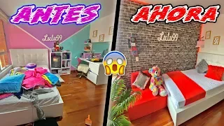 ¡TRANSFORMÉ MI HABITACIÓN POR COMPLETO! *cambio extremo* - Lulu99