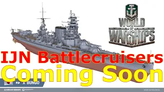 World of Warships- Japanese Battlecruisers Are FINALLY Coming Soon!