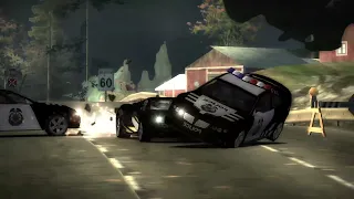 Need For Speed Most Wanted (2005) Heat 1-5 Police Chase and Knockdowns