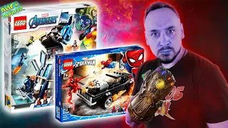 LEGO БАШНЯ МСТИТЕЛЕЙ И ЛЕГО ЧЕЛОВЕК-ПАУК ПРОТИВ КАРНАЖА - СБОРНИК MARVEL SUPER HEROES!