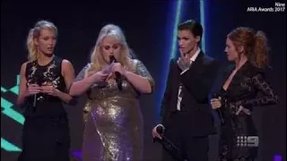 USUK News Rebel Wilson provides Harry Styles Award at the 2017 ARIAS HD