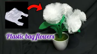 ✨💖Plastic bag flowers is beautifull💖✨
