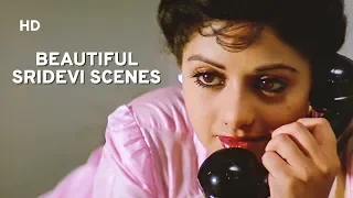 Beautiful Sridevi Scenes | Sunny Deol | Anil Kapoor | Ram Avtaar | Bollywood Romantic Movies