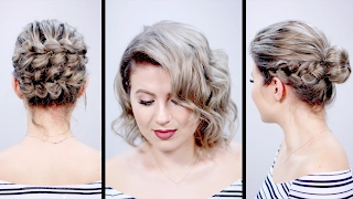 VALENTINE'S DAY INSPIRED SHORT HAIRSTYLES TUTORIAL | Milabu