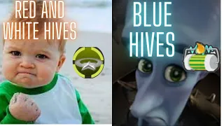 boosting as a BLUE hive be like... (bee swarm simulator)