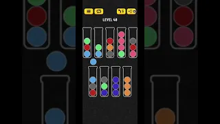 Ball sort puzzle level 48