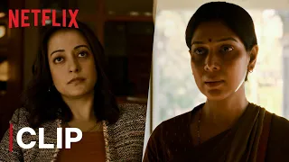Raima Sen Interrogates Sakshi Tanwar 🔍 | Mai | Netflix India