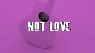 [FREE] The Kid LAROI Type Beat 2021 "Not Love" (Acoustic Guitar / Emo Rap Instrumental)