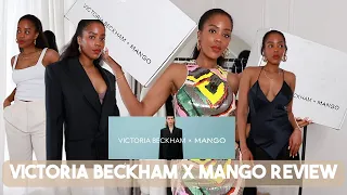 VICTORIA BECKHAM X MANGO HAUL TRY ON & REVIEW