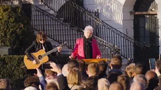 Cyndi Lauper Performs at the Respect for Marriage Act Signing