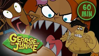 George's Halloween Special🎃 | George of the Jungle | 1 Hour Compilation | Cartoons For Kids