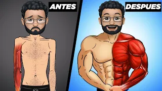 Cómo GANAR MASA MUSCULAR para FLACOS - ¡3 SIMPLES PASOS! para obtener resultados rápidos