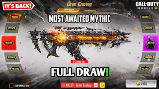 Buying Mythic AK117 - Grim Ending full Draw CODM | Grim Ending Mythic full Draw Cod Mobile