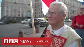 "Ми не раби" - як бабуся стала символом протестів у Білорусі