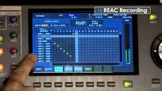 Roland M-300 Tutorial 16: REAC Recording