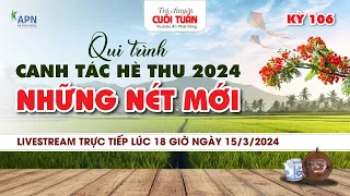 APN - NHỮNG NÉT MỚI TRONG QUY TRÌNH CANH TÁC HÈ THU 2024 #anphatnong #HETHU2024