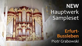 Tour of Stops - Erfurt Bußleben, Stertzing Organ, II/28 (Hauptwerk V Sampleset, Piotr Grabowski)