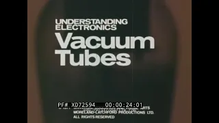 " UNDERSTANDING ELECTRONICS: VACUUM TUBES " 1970 EDUCATIONAL FILM  DIODES & TRIODES XD72594