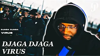 DJAGA DJAGA - VIRUS (PROD. GUBES) | REACTION