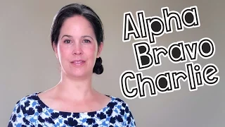 Learn the Phonetic Alphabet