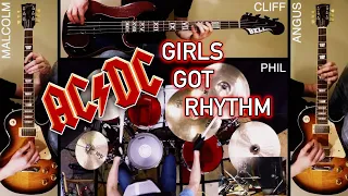 AC/DC - Girls Got Rhythm (Full Cover)