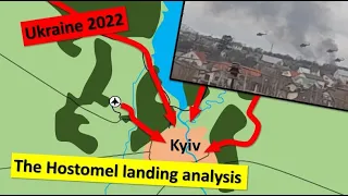 2022 Hostomel airborne landing analysis