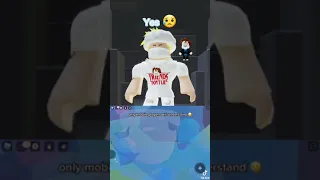 Only roblox mobile players will understand 😢