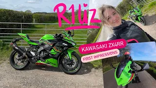 R1Liz - Kawasaki ZX4RR - First Impressions