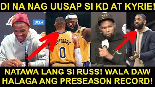 LAKERS PRESEASON RECORD WALANG KWENTA DAW SABI NI WESTBROOK! DURANT, PAGOD NA KAY KYRIE!