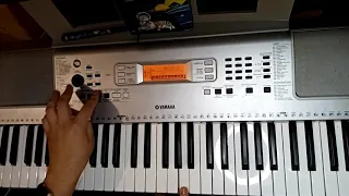 Ласковый май. Розовый вечер. Кавер на синтезаторе Yamaha ypt 360.