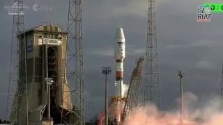 Sentinel 1B lifted off on a Soyuz rocket flight VS14 from Europe’s Spaceport