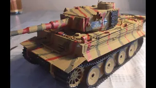 Сборка модели танка тигр 1 в масштабе 1/35 от фирмы звезда.