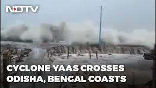 Cyclone Yaas Crosses Odisha Coast, Weakens Into "Severe Cyclonic Storm"