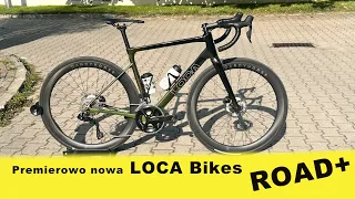 NOWA! Loca Bikes Road+ prosto z Wrocławia Polski rower gravel szosa custom malowanie Di2 DandyHorse