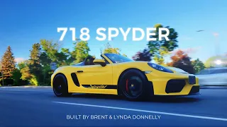 Porsche 718 Spyder by Brent & Lynda Donnelly