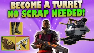 BROKEN Auto Turret Build Wreck Everything! Unkillable Secant Filaments Warlock Build - Destiny 2