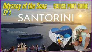 Odyssey of the Seas SANTORINI 🇬🇷- Create Your Our Own Instagram Selfie Tour | EP 3