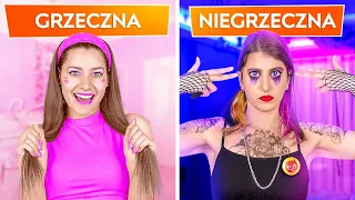 DOBRA VS ZŁA DZIEWCZYNA || Śmieszne sytuacje w szkole! DOBRY UCZEŃ VS ZŁY UCZEŃ od 123 GO! CHALLENGE