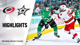 NHL Highlights | Hurricanes @ Stars 2/11/20