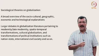 Introduction to Globalization: Theoretical Perspectives