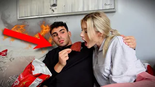 HOT CHIP PRANK ON GIRLFRIEND 🔥