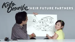 Kids Describe Their Future Partners to Koji the Illustrator | Kids Describe | HiHo Kids
