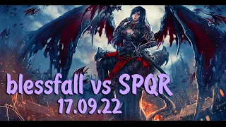 [COMEBACK PW 1.3.6] GvG blessfall vs SPQR 17.09.2022