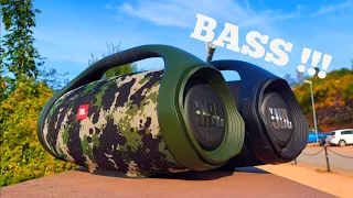 2× JBL Boombox 2 (Partyboost) Bass test - Extrem deep bass😱