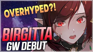 BIRGITTA GUILDWAR DEBUT (SHE'S OVERHYPED?!!) - Epic Seven