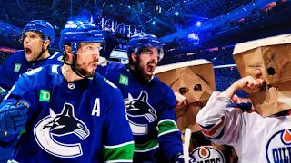 Vancouver Canucks COMEBACK AGAIN In Game 1 VS Oilers