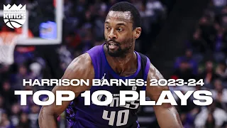 Harrison Barnes Top 10 Plays 2023-24 Season | Sacramento Kings