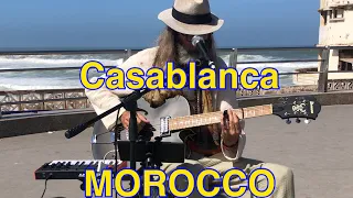 On A Roll in Casablanca - BUSKING with looper