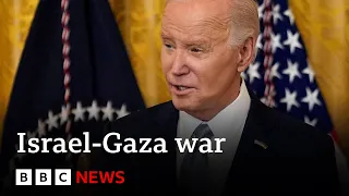 Joe Biden hopes for ceasefire in Israel-Gaza war by next week | BBC News