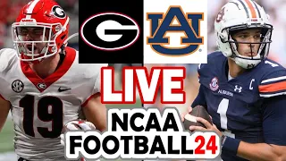 Georgia at Auburn (9/30/23 Simulation) 2023 Rosters for NCAA 14